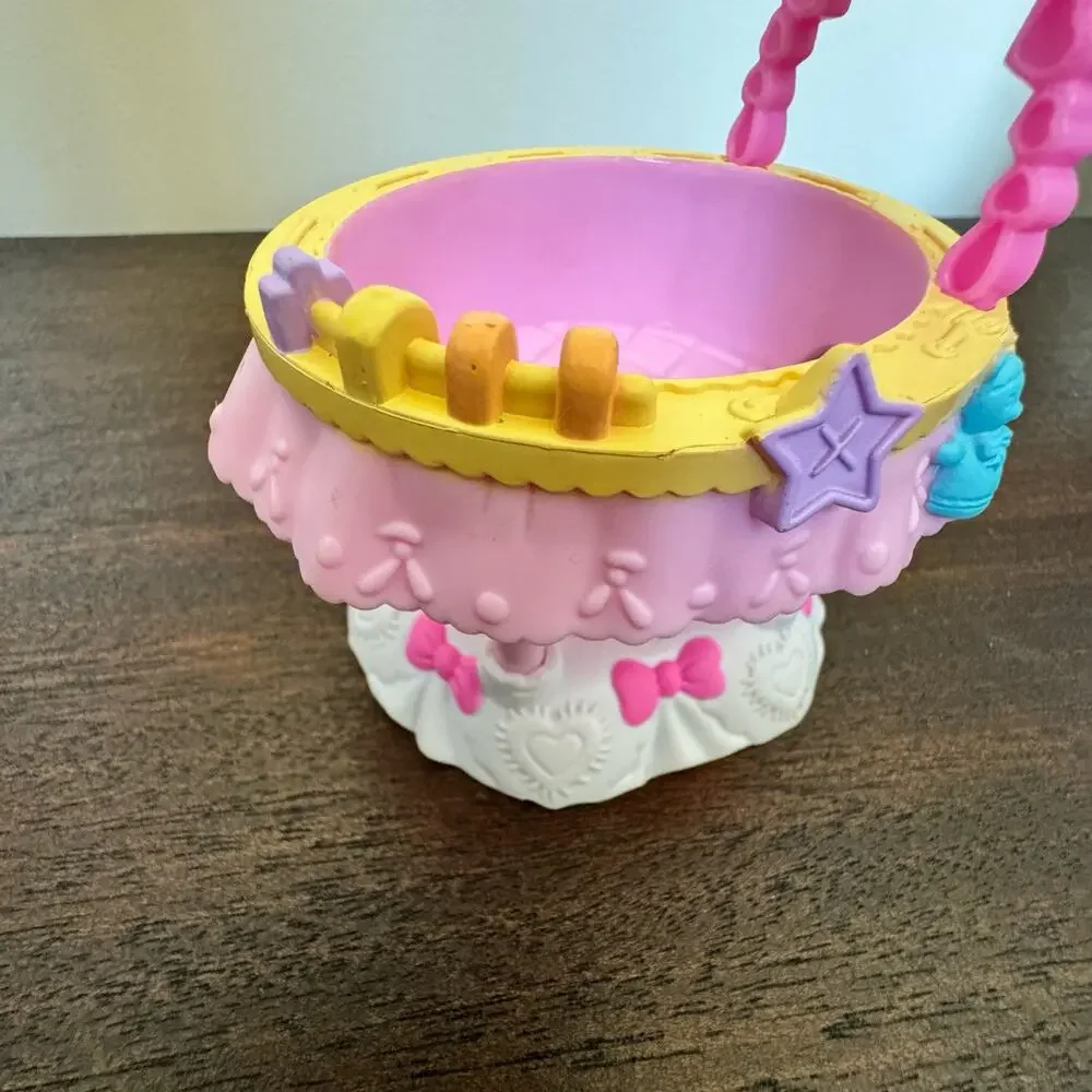 My Little Pony Baby Crib Cradle Bassinet 2008 Hasbro Horses Ponies Play Toys
